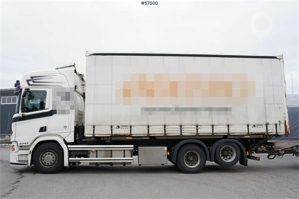 2018 SCANIA R580 Used Curtain Side Trucks for sale