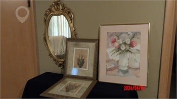 WALL MIRROR & PICTURES Used Other Personal Property Personal Property / Household items upcoming auctions
