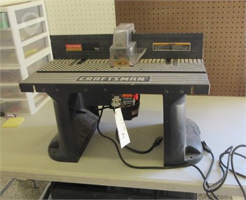 CRAFTSMAN ROUTER TABLE Used Power Tools Tools/Hand held items upcoming auctions