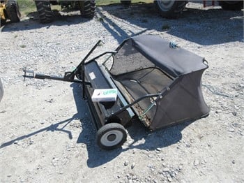 LAWN SWEEP PULL BEHIND Used Lawn / Garden Personal Property / Household items upcoming auctions