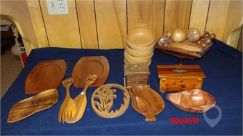WOODEN DECORATIVE ITEMS Used Other Personal Property Personal Property / Household items upcoming auctions