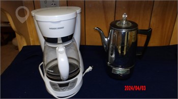 COFFEE MAKERS Used Kitchen / Housewares Personal Property / Household items upcoming auctions