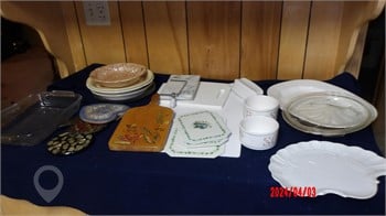 KITCHEN ITEMS Used Kitchen / Housewares Personal Property / Household items upcoming auctions