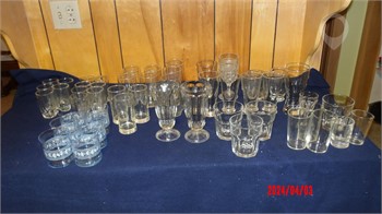 DRINKING GLASSES Used Kitchen / Housewares Personal Property / Household items upcoming auctions