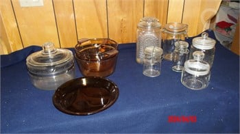 VISIONWARE & OTHER GLASSWARE Used Kitchen / Housewares Personal Property / Household items upcoming auctions