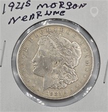 1921 S MORGAN SILVER DOLLAR; NEAR UNC Used Dollars U.S. Coins Coins / Currency upcoming auctions