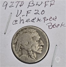 1927 D BUFFALO NICKEL; VF 20; CHECK RED BOOK Used Nickels U.S. Coins Coins / Currency upcoming auctions