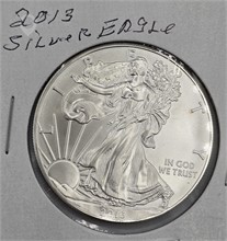 2013 SILVER EAGLE Used Dollars U.S. Coins Coins / Currency upcoming auctions