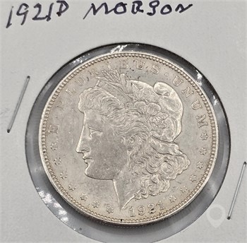 1921 D MORGAN SILVER DOLLAR Used Dollars U.S. Coins Coins / Currency upcoming auctions