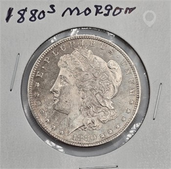 1880S MORGAN SILVER DOLLAR Used Dollars U.S. Coins Coins / Currency upcoming auctions