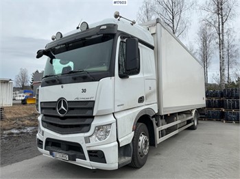 2022 MERCEDES-BENZ ACTROS 1833 Used Box Trucks for sale