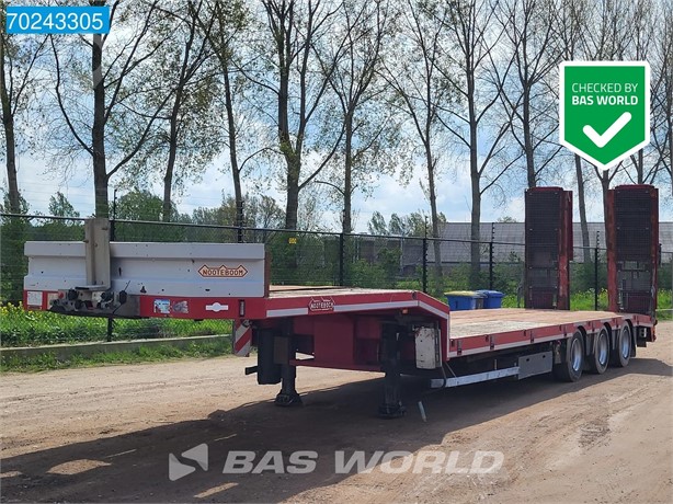 2013 NOOTEBOOM OSDS-48-03 TÜV 09/24 HYDRAULIC RAMPS LENKACHSE Used Low Loader Trailers for sale