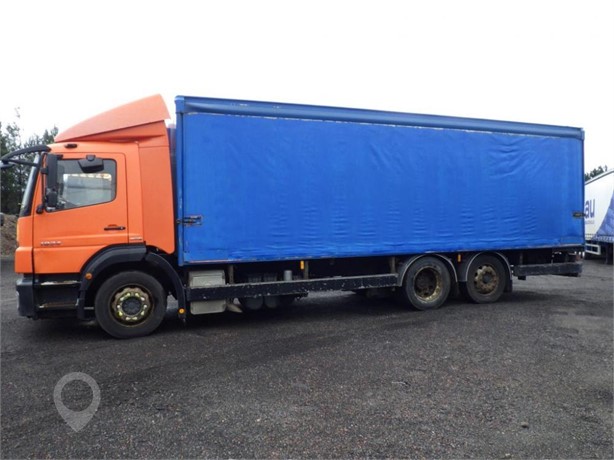 2010 MERCEDES-BENZ AXOR 1824 Used Curtain Side Trucks for sale