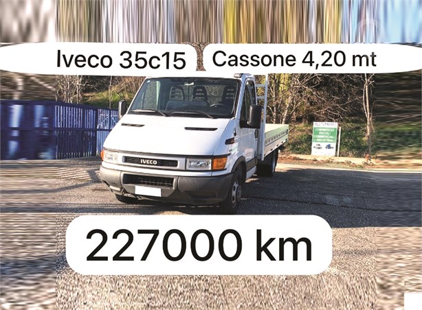 2003 IVECO DAILY 35C15 Used Dropside Flatbed Vans for sale