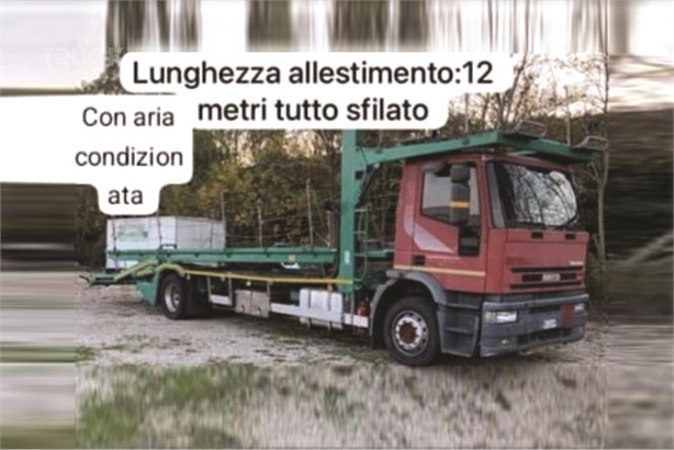 1999 IVECO EUROTECH 180E34 Used Autotransporter zum verkauf