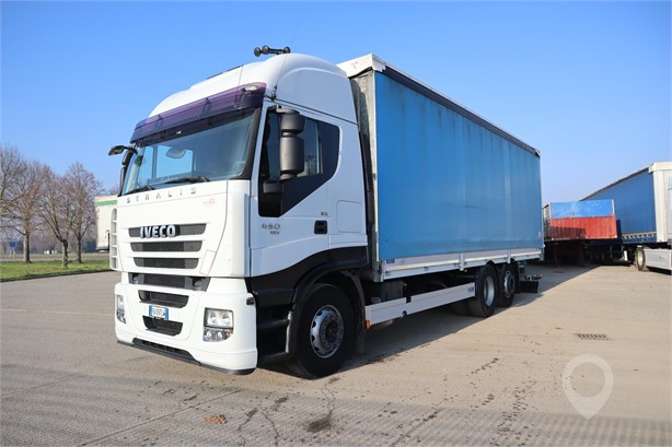 2011 IVECO STRALIS 450 Used Curtain Side Trucks for sale