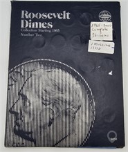 1965-2000 COMPLETE ROOSEVELT DIME COLLECTION; EXCL Used Dimes U.S. Coins Coins / Currency upcoming auctions