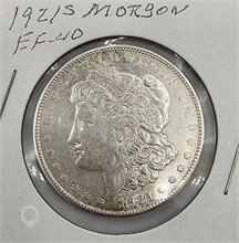1921 S MORGAN SILVER DOLLAR; EF-40 Used Dollars U.S. Coins Coins / Currency upcoming auctions