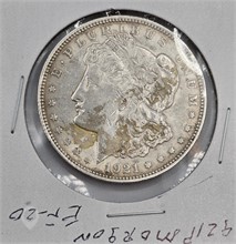 1921 P MORGAN SILVER DOLLAR; EF-20 Used Dollars U.S. Coins Coins / Currency upcoming auctions