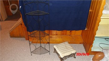 FOOTSTOOL & SHELF Used Other Personal Property Personal Property / Household items upcoming auctions