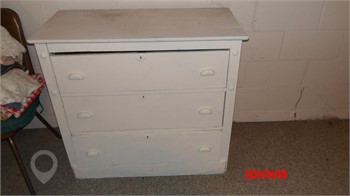 3 DRAWER CHEST Used Other Furniture upcoming auctions
