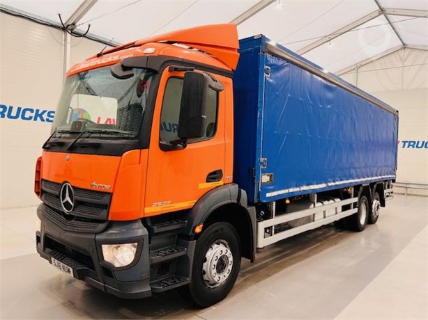 2016 MERCEDES-BENZ ACTROS 1824 Used Curtain Side Trucks for sale