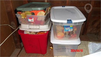 FALL DECORATIONS IN TOTES Used Other Personal Property Personal Property / Household items upcoming auctions