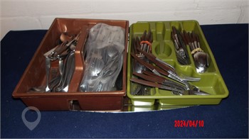KITCHEN SILVERWARE Used Kitchen / Housewares Personal Property / Household items upcoming auctions