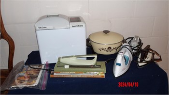 SMALL KITCHEN APPLIANCES Used Kitchen / Housewares Personal Property / Household items upcoming auctions