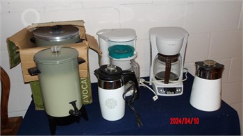 COFFEE MAKERS Used Other Personal Property Personal Property / Household items upcoming auctions