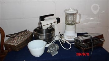 KITCHEN APPLIANCES Used Kitchen / Housewares Personal Property / Household items upcoming auctions