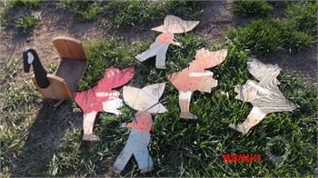 WOODEN LAWN CUTOUTS Used Lawn / Garden Personal Property / Household items upcoming auctions