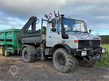 1992 MERCEDES-BENZ UNIMOG 1450 Used Crane Trucks for sale