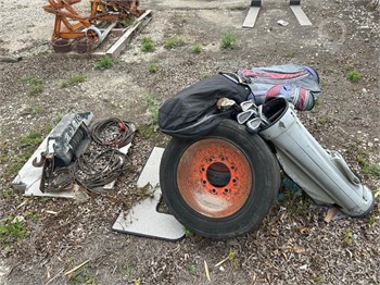 GOLF CLUBS, TIRES & WINCH WITH CABLE WIRE Used Other upcoming auctions