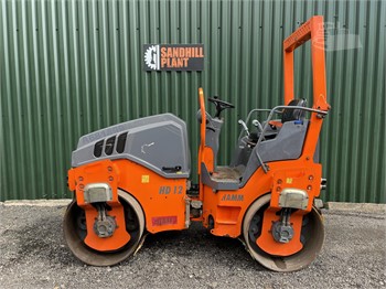 2015 HAMM HD12VV Used Smooth Drum Compactors for sale