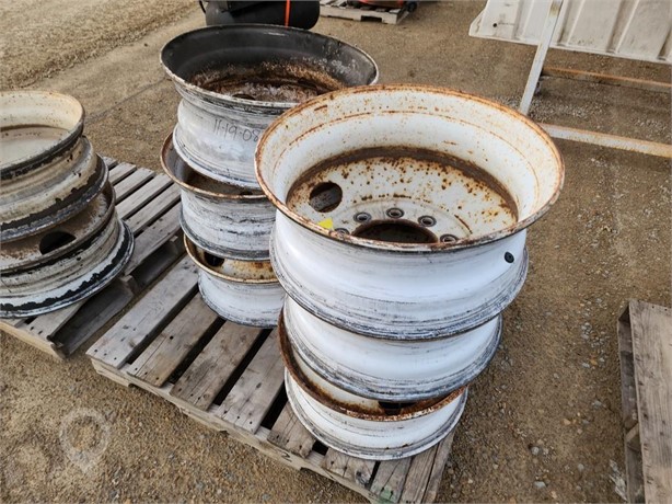 6 SEMI RIMS Used Wheel Truck / Trailer Components auction results