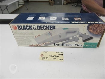 BLACK  AND DECKER DUST BUSTER PLUS New Carpet / Rugs Personal Property / Household items upcoming auctions