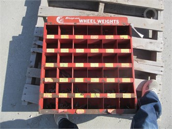 SNAP-ON WHEEL WEIGHT CABINET Used Automotive Shop / Warehouse upcoming auctions