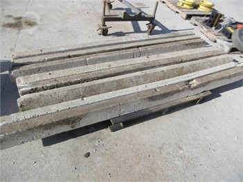 CEMENT CURB STOPS PALLET FULL Used Automotive Shop / Warehouse upcoming auctions