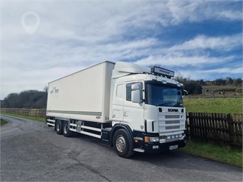 2004 SCANIA P124.420 Used Refrigerated Trucks for sale
