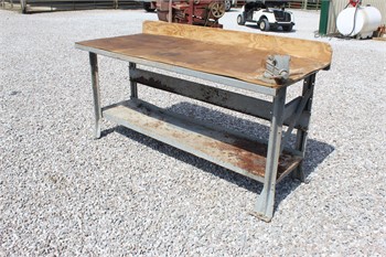 SHOP MADE WORKBENCH Used Workbenches / Tables Shop / Warehouse upcoming auctions