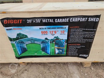 2024 UNUSED DIGGIT MSC2030F 20X30 ALL-STEEL GARAGE Used Other upcoming auctions