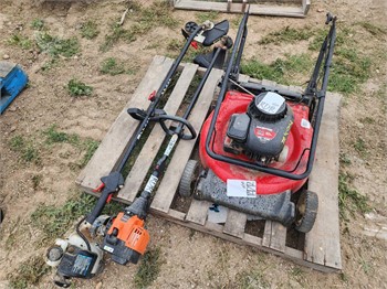 (1) YARD MACHINES LAWN MOWER, (2) WEED EATERS  ON Used Other upcoming auctions
