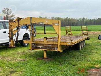 HOPPER 24' GOOSENECK FLATBED TRAILER Used Other upcoming auctions
