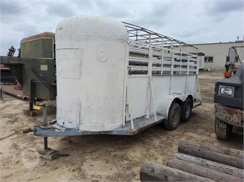BUMPER PULL STOCK TRAILER 5' X 15' Used Other upcoming auctions