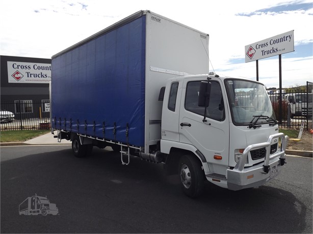 2013 MITSUBISHI FUSO FIGHTER 1024 Used Curtainsider Trucks for sale