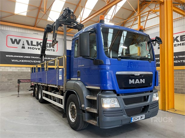 2014 MAN TGS 26.360 Used Baustoffwagen zum verkauf