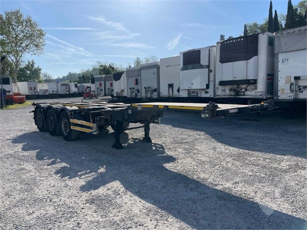 2011 LECITRAILER SEMIRIMORCHIO, PORTACONTAINERS, 3 ASSI, 13.60 M Used Skeletal Trailers for sale