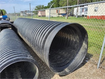 4'X20' PLASTIC CORRUGATED DRAIN PIPE Used Other upcoming auctions