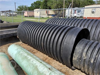 4'X10' PLASTIC CORRUGATED DRAIN PIPE Used Other upcoming auctions